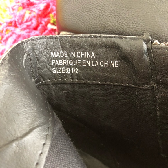 Urban Outfitters Ecoté black leather booties, 8.5 - Picture 9 of 9